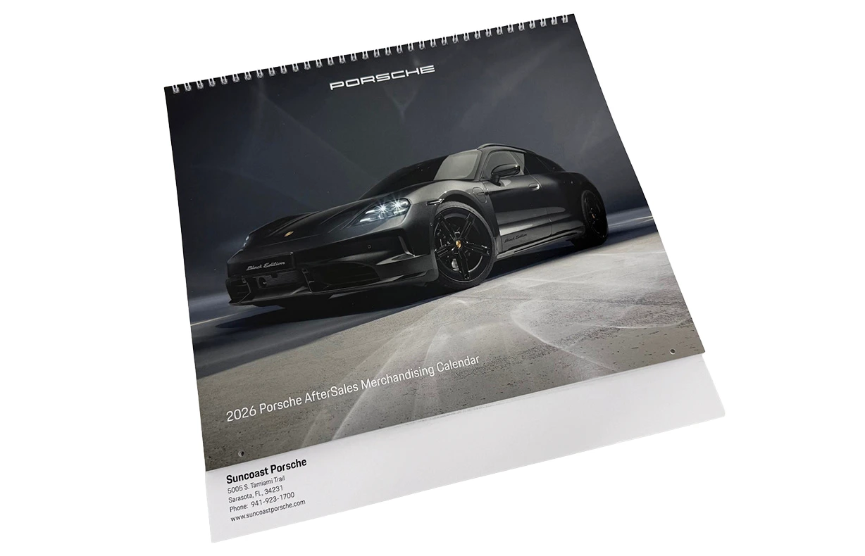 【新品未開封】Porsche 2026年カレンダーセット 2026年 ポルシェ オフィシャル 大判サイズ 壁掛け カレンダー Porsche